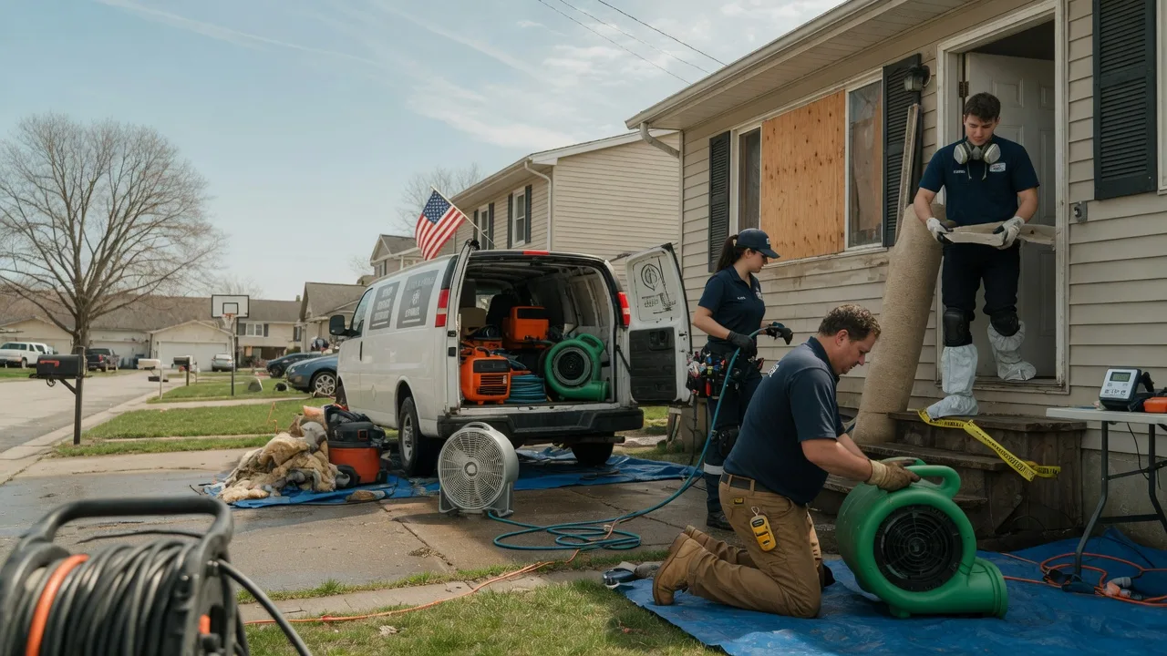 Water Damage Restoration in Scott, OH near me
